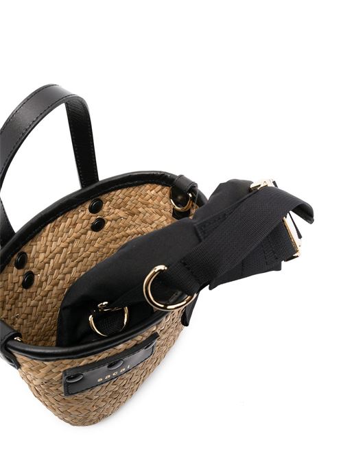 RAFIA BUCKET BAG