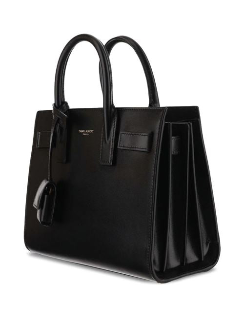 SAC DE JOUR NANO LEATHER HANDBAG