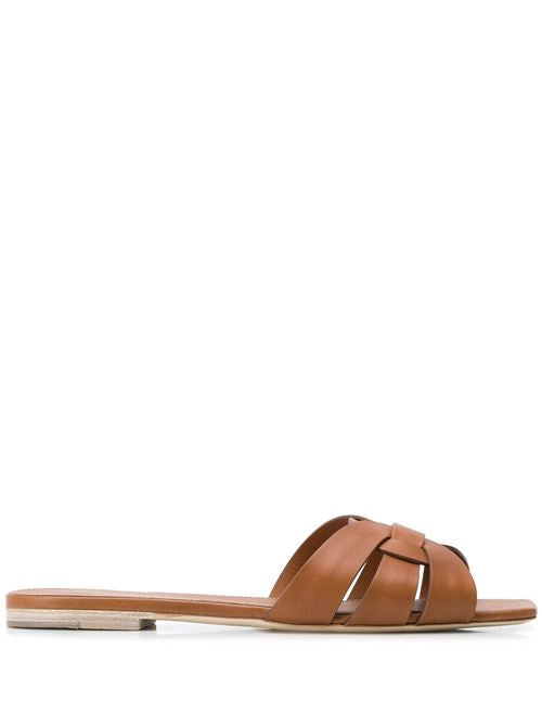 TRIBUTE NU PIEDS LEATHER SANDALS