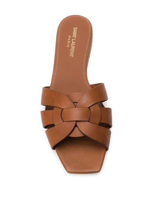 TRIBUTE NU PIEDS LEATHER SANDALS