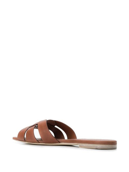 TRIBUTE NU PIEDS LEATHER SANDALS
