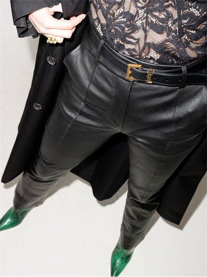 CASSANDRE LEATHER BELT
