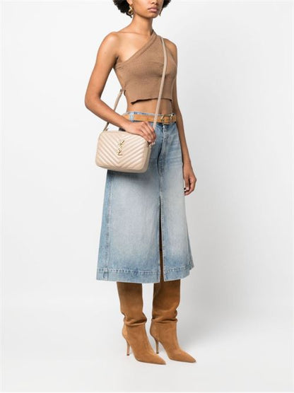 LOU LEATHER CROSSBODY BAG