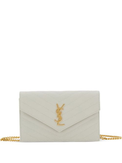 CASSANDRE LEATHER WALLET ON CHAIN