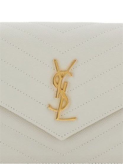 CASSANDRE LEATHER WALLET ON CHAIN