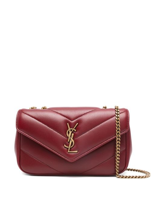 LOULOU MINI LEATHER SHOULDER BAG