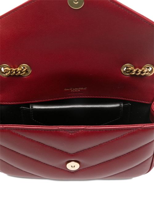 LOULOU MINI LEATHER SHOULDER BAG