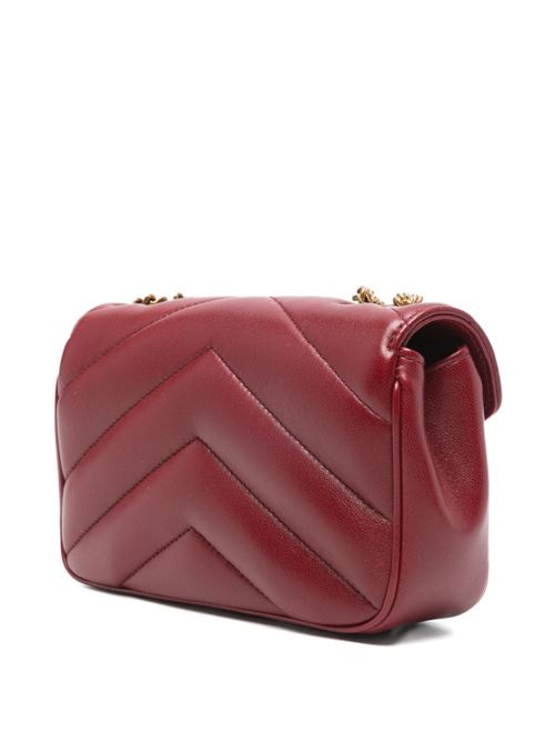 LOULOU MINI LEATHER SHOULDER BAG