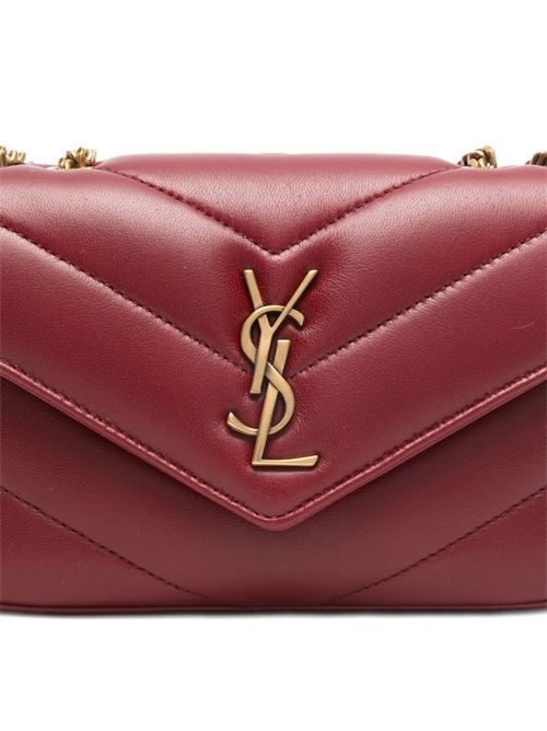 LOULOU MINI LEATHER SHOULDER BAG