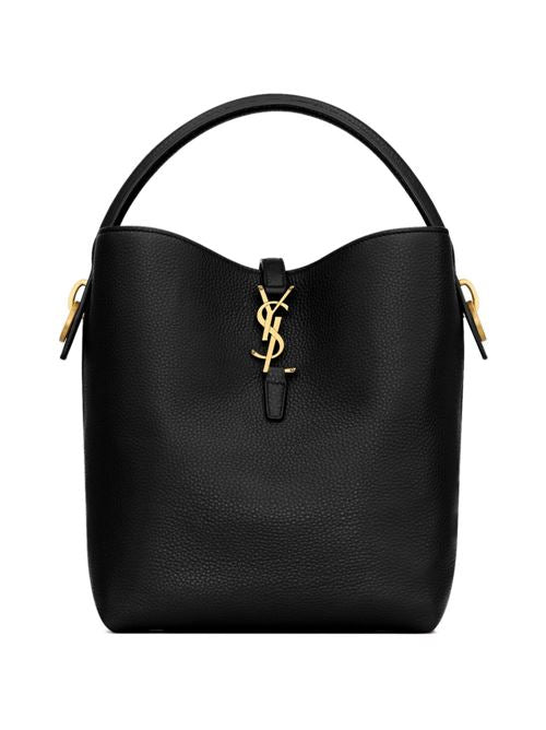 LE 37 MEDIUM LEATHER BUCKET BAG