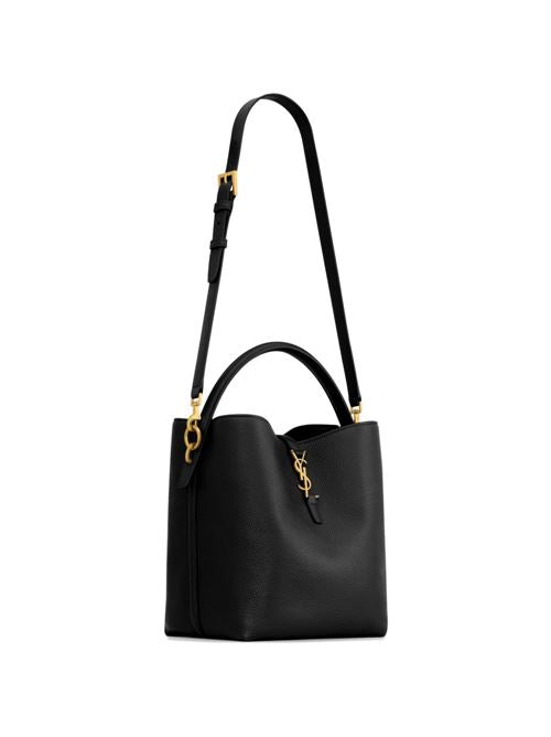LE 37 MEDIUM LEATHER BUCKET BAG