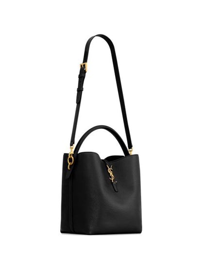 LE 37 MEDIUM LEATHER BUCKET BAG