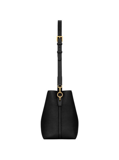 LE 37 MEDIUM LEATHER BUCKET BAG