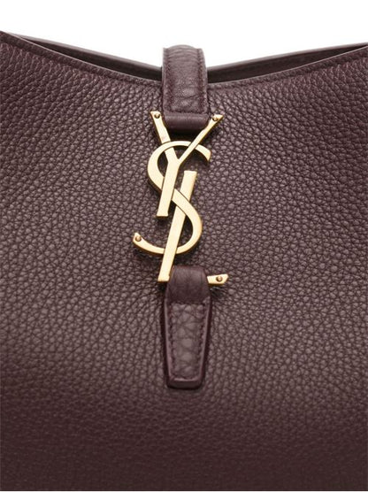 LE 37 MEDIUM LEATHER BUCKET BAG