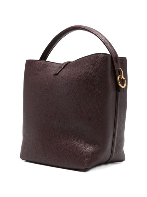LE 37 MEDIUM LEATHER BUCKET BAG