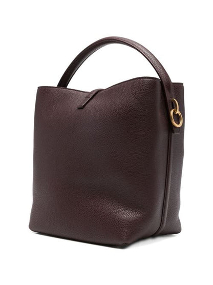 LE 37 MEDIUM LEATHER BUCKET BAG