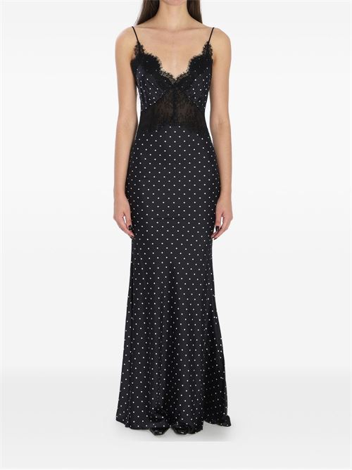 POLKA DOT LONG DRESS