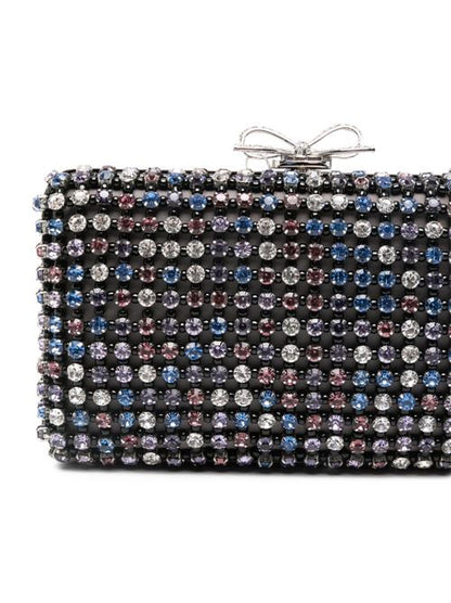 CRYSTAL EMBELLISHED CLUTCH