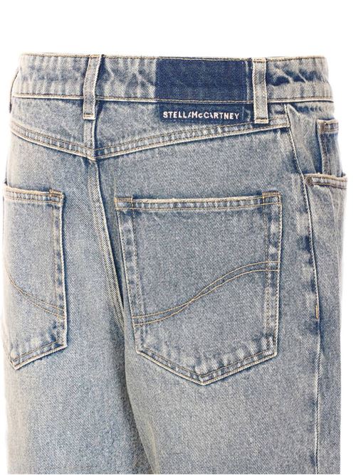 FLARED LEG DENIM JEANS