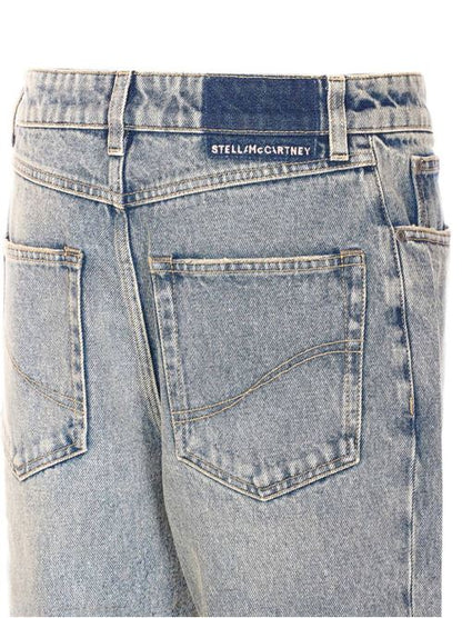 FLARED LEG DENIM JEANS