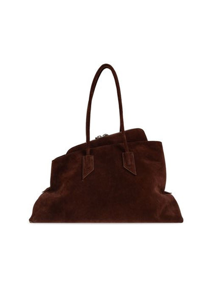 LA PASSEGGIATA LEATHER SHOULDER BAG