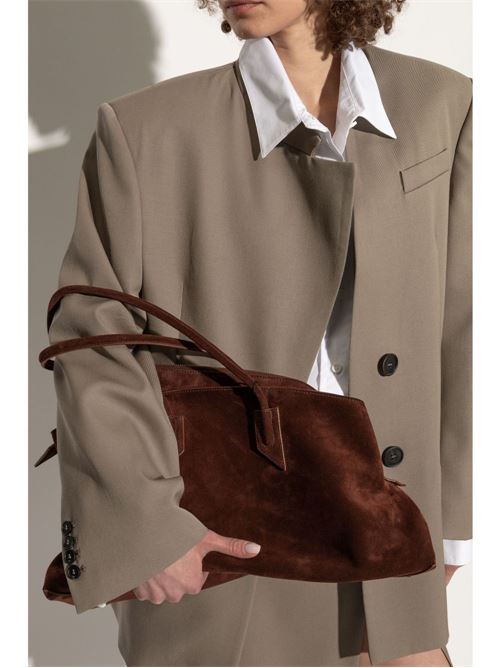 LA PASSEGGIATA LEATHER SHOULDER BAG
