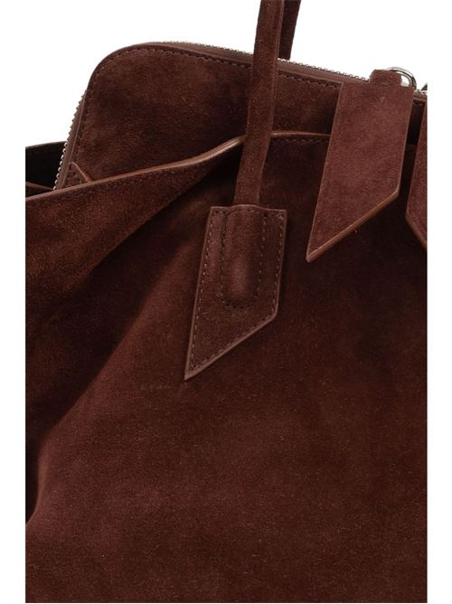 LA PASSEGGIATA LEATHER SHOULDER BAG