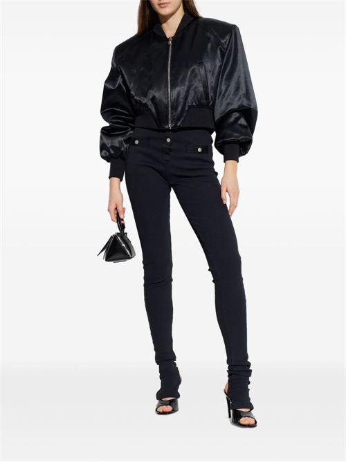 SATIN BOMBER JACKET