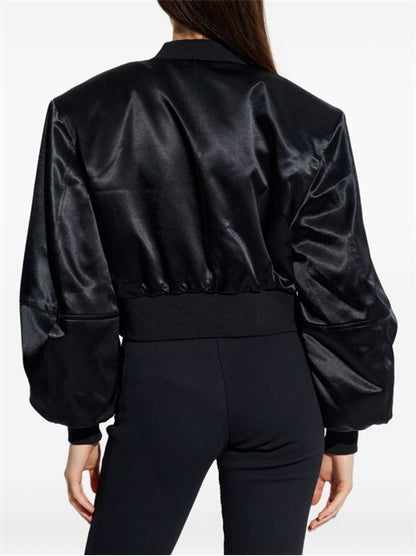 SATIN BOMBER JACKET