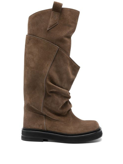 PASSEGGIATA SUEDE LEATHER BOOTS
