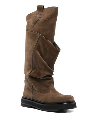 PASSEGGIATA SUEDE LEATHER BOOTS