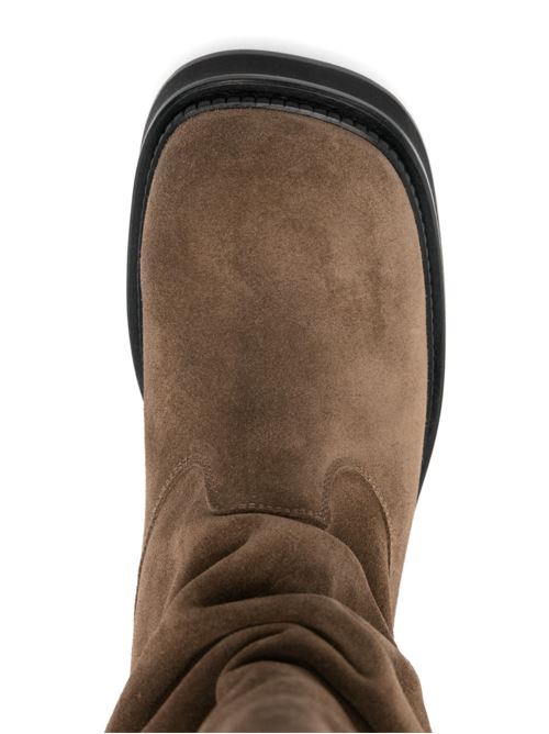 PASSEGGIATA SUEDE LEATHER BOOTS
