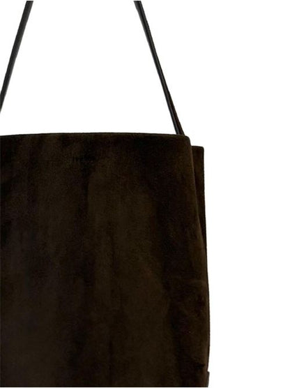 PARK TOTE SUEDE LEATHER TOTE BAG