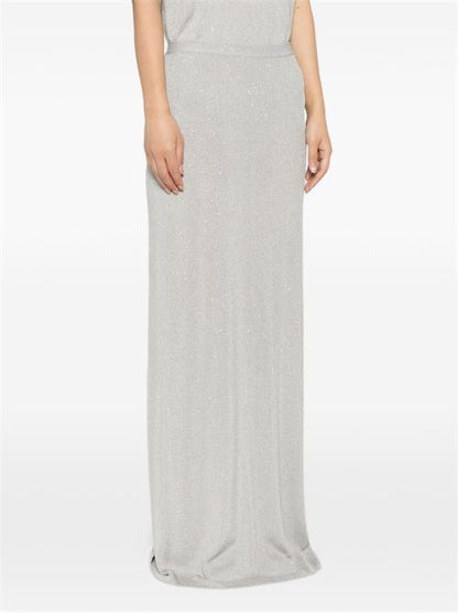 SEQUINED LONG SKIRT