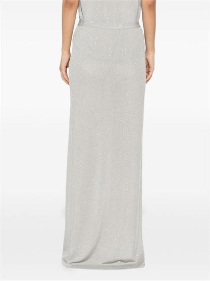 SEQUINED LONG SKIRT