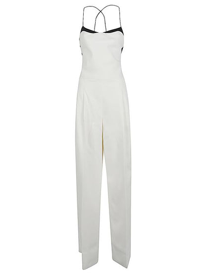 SILK LONG JUMPSUIT