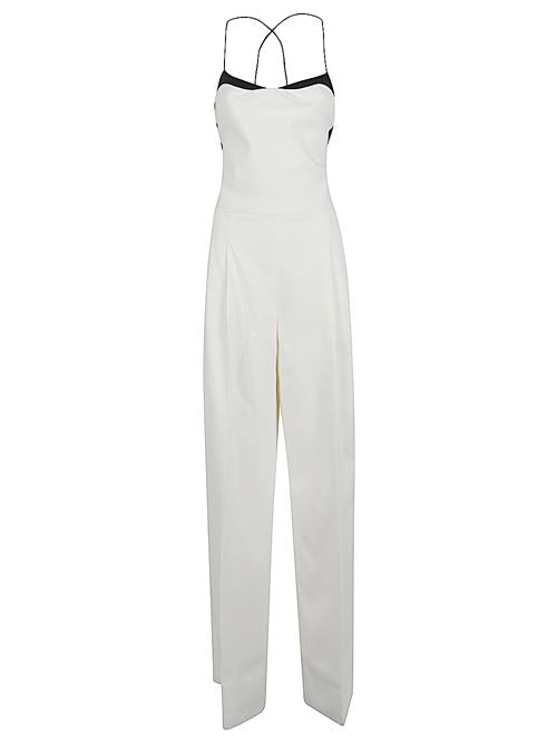 SILK LONG JUMPSUIT