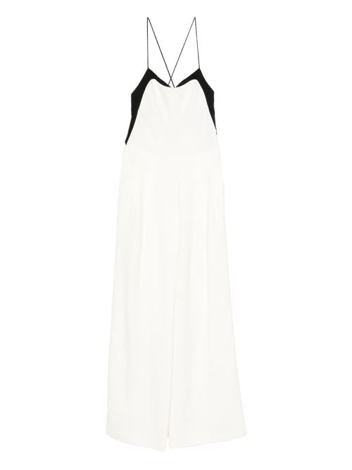 SILK LONG JUMPSUIT