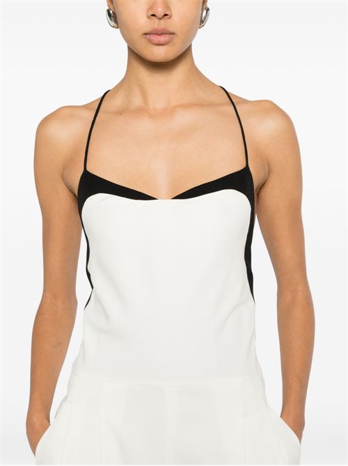 SILK LONG JUMPSUIT