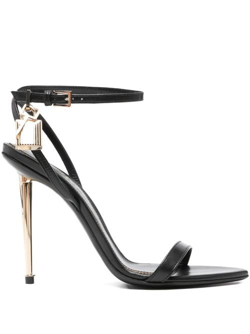 LEATHER HEEL SANDALS
