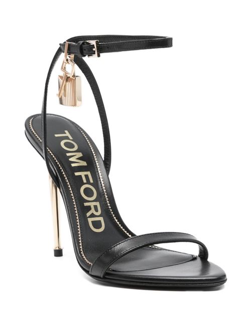 LEATHER HEEL SANDALS