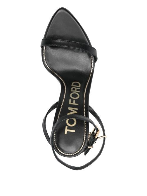 LEATHER HEEL SANDALS