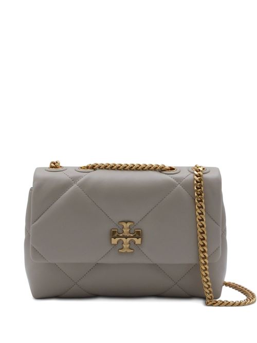 KIRA DIAMOND SMALL LEATHER SHOULDER BAG