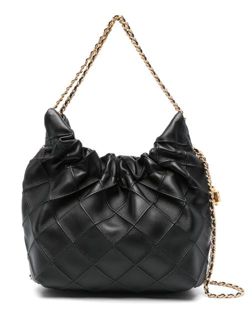 FLEMING MINI LEATHER HOBO BAG