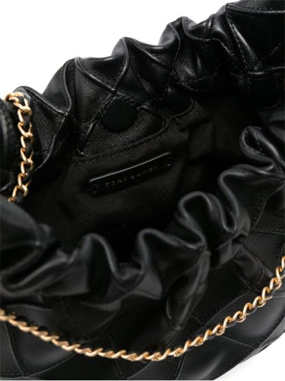 FLEMING MINI LEATHER HOBO BAG