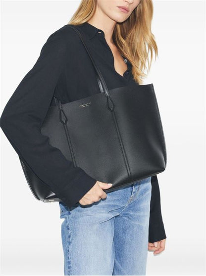 PERRY MEDIUM LEATHER TOTE