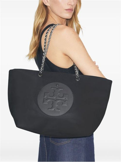 ELLA CHAIN NYLON TOTE BAG