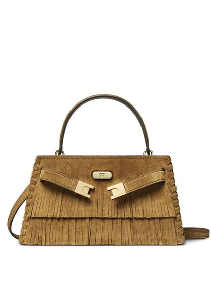 LEE RADZIWILL SUEDE LEATHER MINI BAG