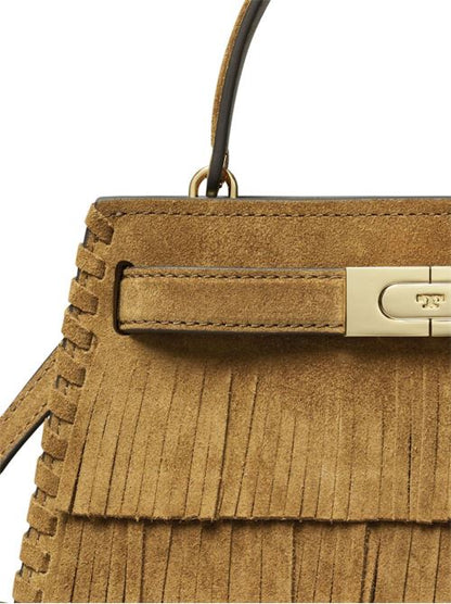 LEE RADZIWILL SUEDE LEATHER MINI BAG