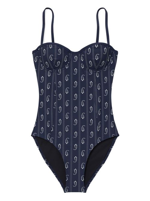 PRINTED UNDERWIRED SWIMSUIT